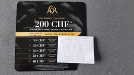 L`Or Gutschein 5 x CHF 40